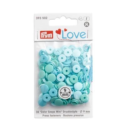 prym colorsnaps mint assortie