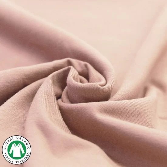 nude roze uni - biologische tricot