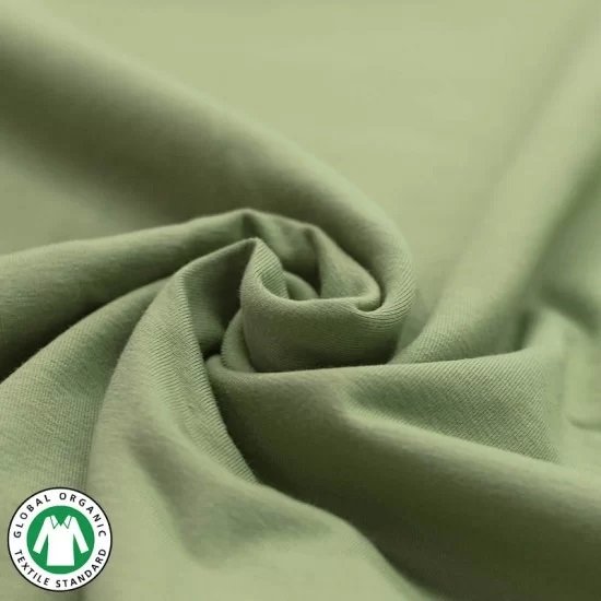 olijf uni - biologische tricot