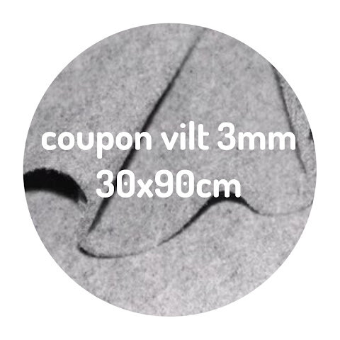 coupon vilt grijs