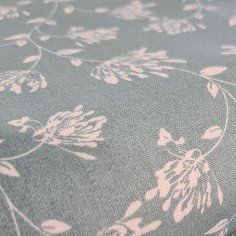 dusty groen wit Udi botanische bloemen en takjes @kickenstoffen