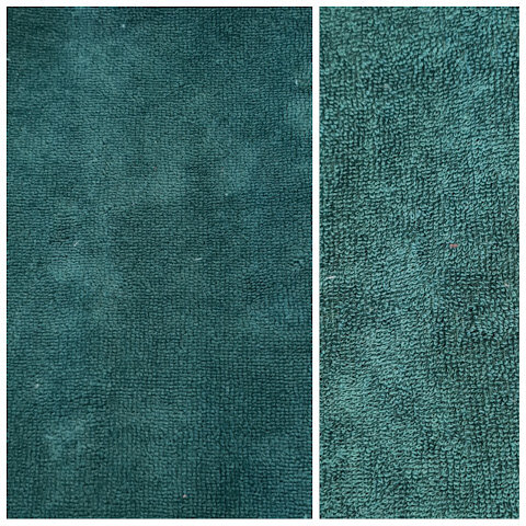 bamboe katoen fleece saffier donker groen