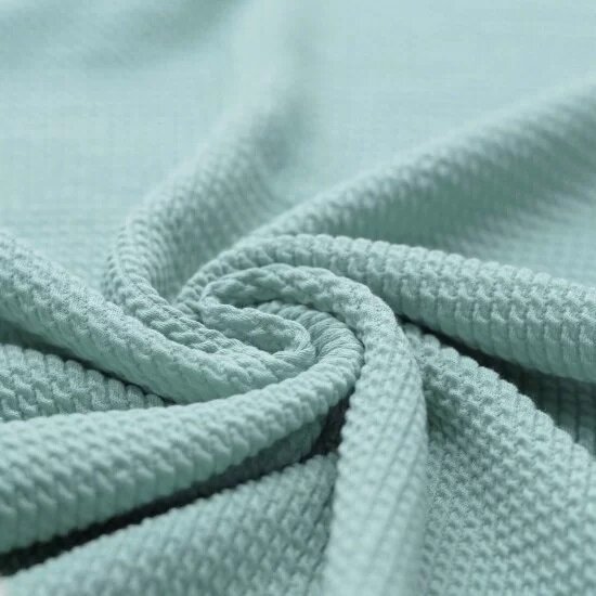 zee groen (mint) katoenen mini kabel tricot