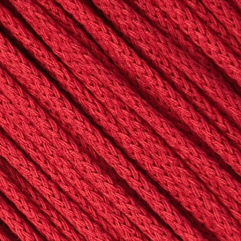 katoenen koord terracotta rood 5mm @kickenstoffen