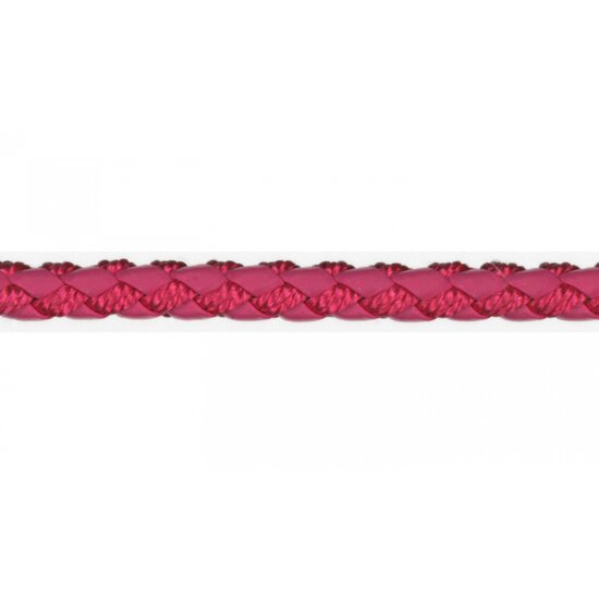 dragon koord 5mm fuchsia roze KicKenStoffen