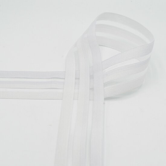 witte strepen taille band elastiek