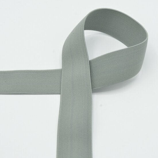 vintage groen elastiek band 3cm KicKenStoffen stofwebshop