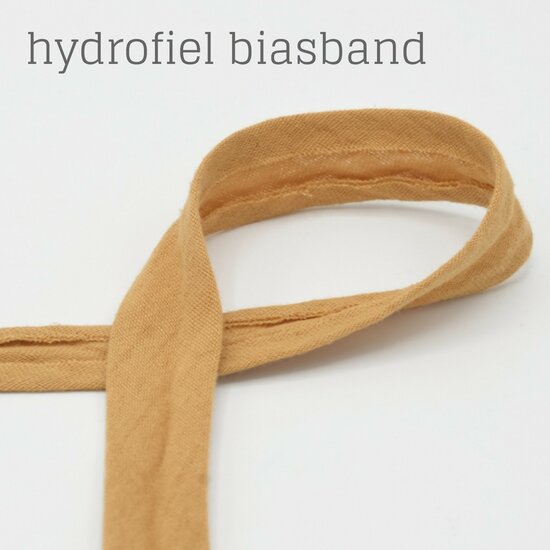 camel biasband gemaakt van hydrofiel Qjutie kids @kickenstoffen