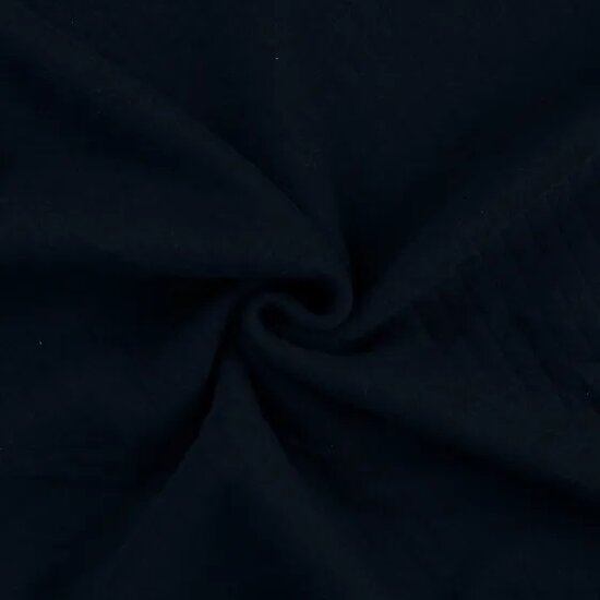 gevoerde tricot marine blauw van KicKenStoffen