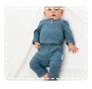 baby pants with fake zipper size 56 t/m 98