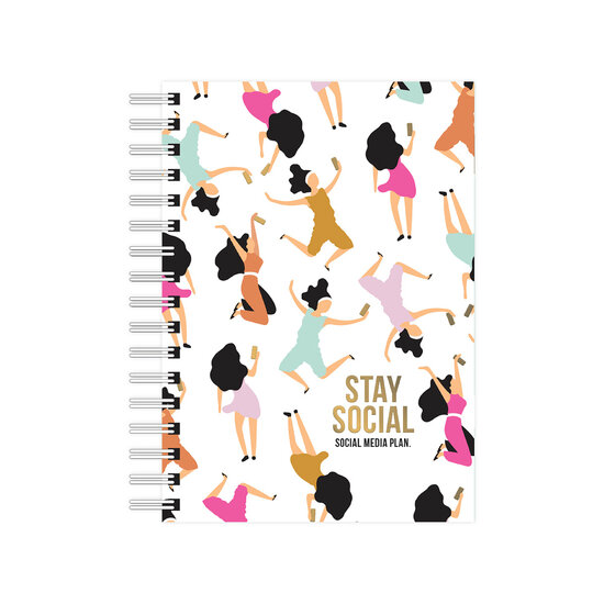 A6 Notebook Stay Social