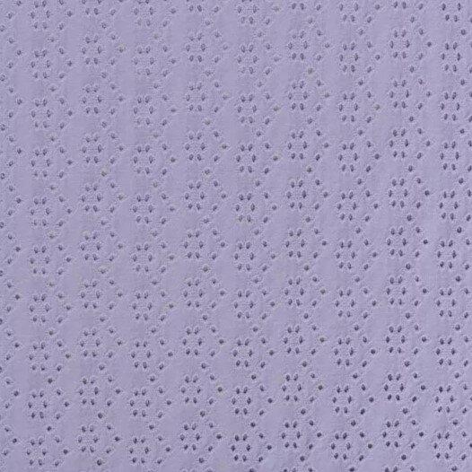 lila  uni - broderie tricot KicKenStoffen
