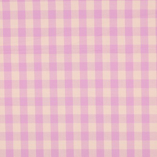 yarn dyed checks lilac orange salmon KicKenStoffen 03511.002