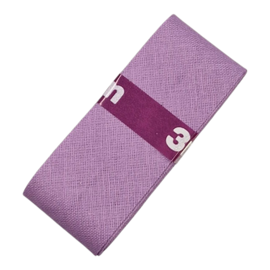 lila katoen biasband 3cm - oaki doki - KicKenStoffen