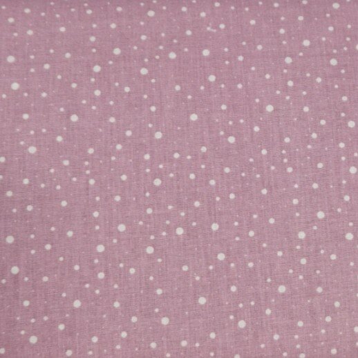 oud roze confettie stipjes katoen - BEEBSstofjes van KicKenStoffen