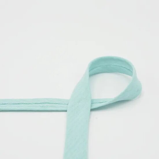 XBT0010-021-020_mint groen biasband gemaakt van hydrofiel Qjutie kids kickenstoffen