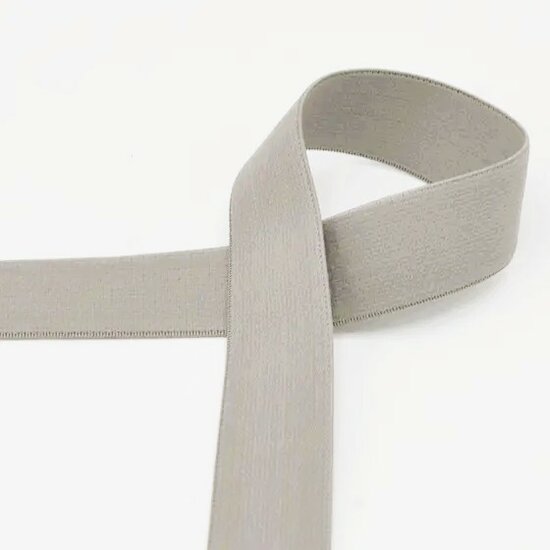 zandkleur elastiek band 3cm KicKenStoffen stofwebshop
