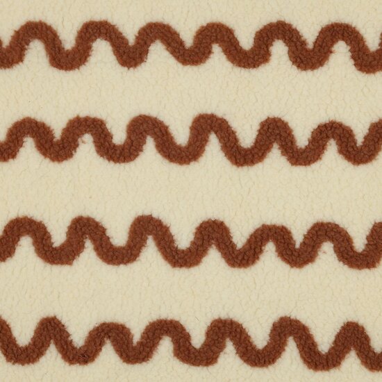 waves teddy bruin - poppyfabrics bij KicKenStoffen