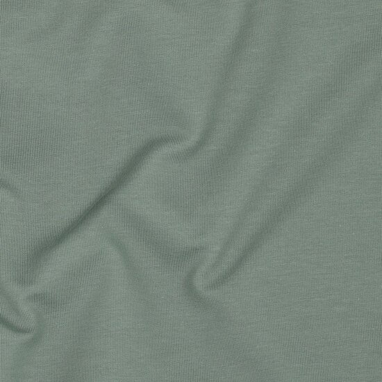 soft sweat biologische french terry KicKenStoffen 09107.069 vintage warm groen