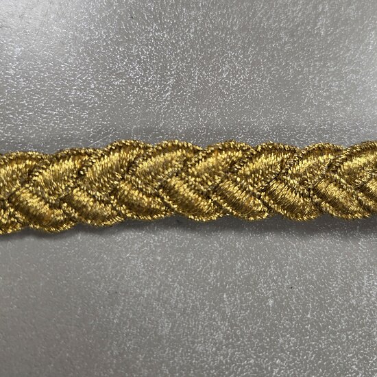 vlecht galonband goud - KickenStoffen