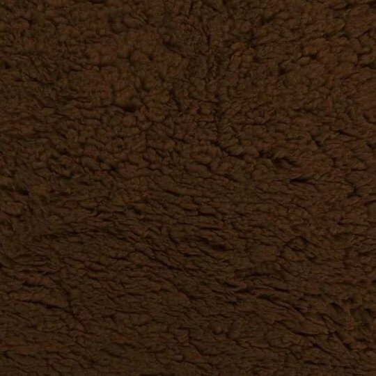 fluffie teddy - KicKenStoffen - bruin