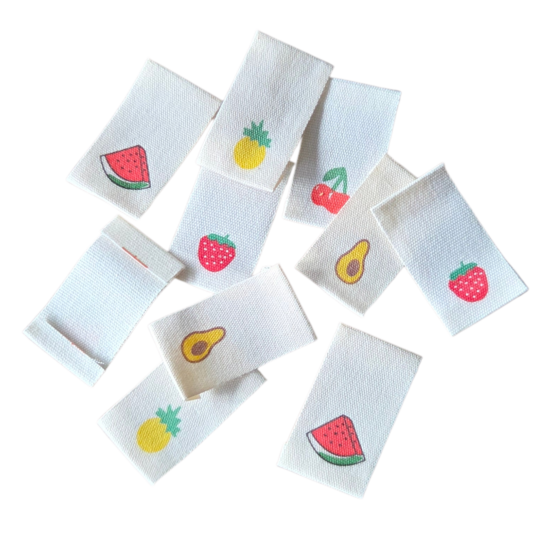 innaailabels fruity kickenstoffen 2x5