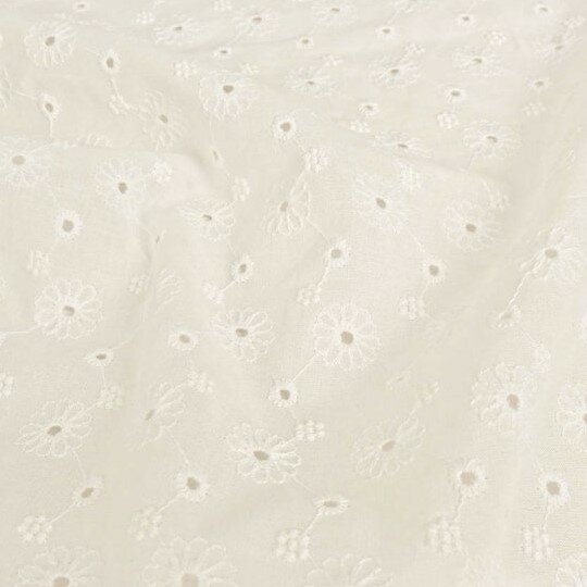 broderie bloem off white 5997-151