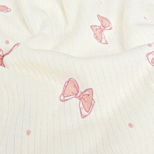 baby rib strikjes roze - kicken stoffen