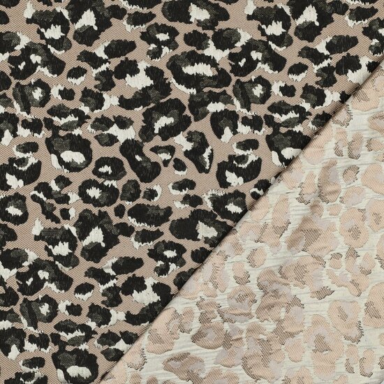 animal skin jacquard poppyfabrics 03771.001