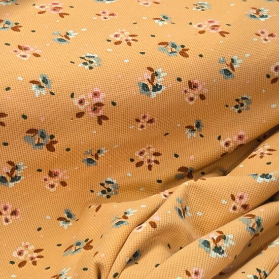 waffle jersey flowers 06432.010
