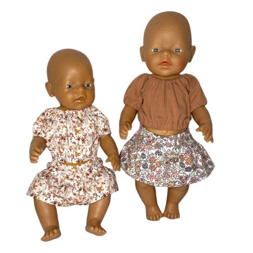 croptop en rok naaipatroon 2637 KicKenStoffen van Nappi