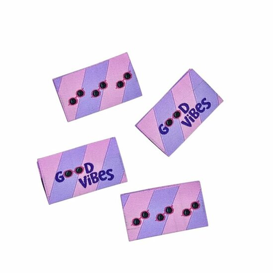 loop en label zijnaad labels Good Vibes