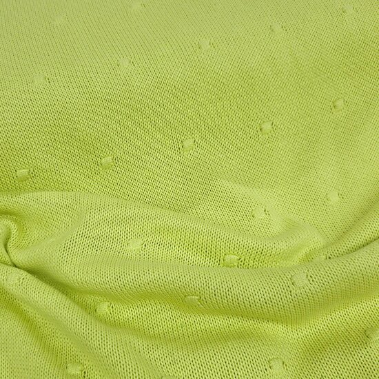 dot knit en bloem velvet - Stenzo-Qjutie bij KicKenStoffen