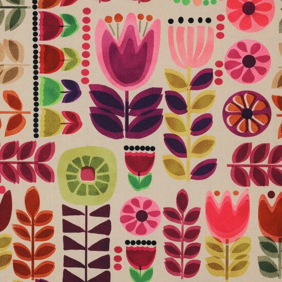 06748.001 tablecloth digital water repellent fruit