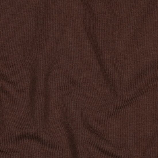 Poppy soft sweat bruin - kickenstoffen