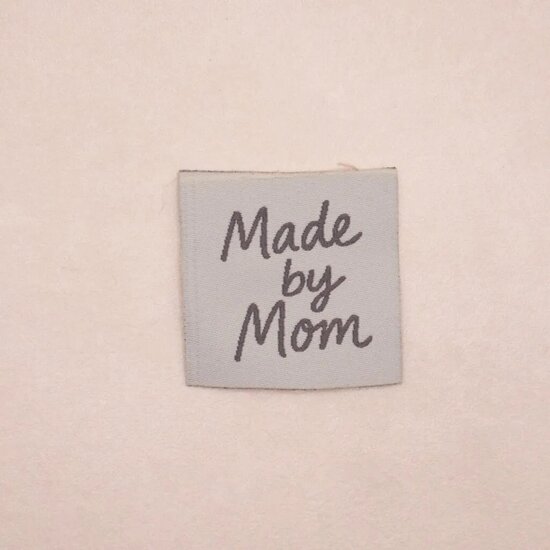 loop en label naailabel - sierlabel S Made by mom