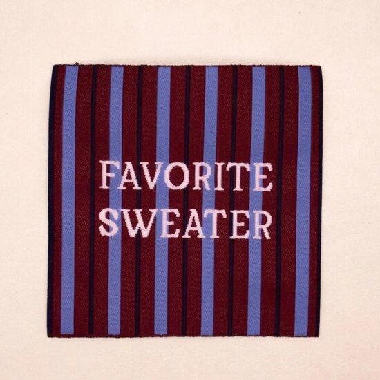 Label XXL 'Favorite sweater blue' - Loop &amp; Label