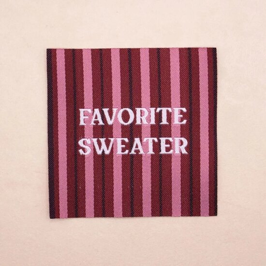 Label XXL 'Favorite sweater roze' - Loop &amp; Label