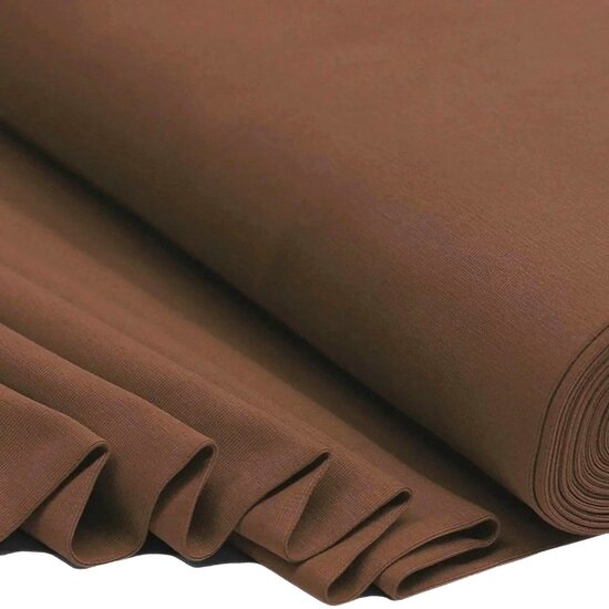 Cuff-Rib-Faqbric-Light-Brown-kickenstoffen