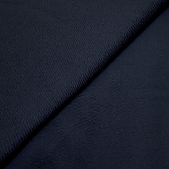 Heavy Viscose Twill Marineblauw KicKenStoffen 110419