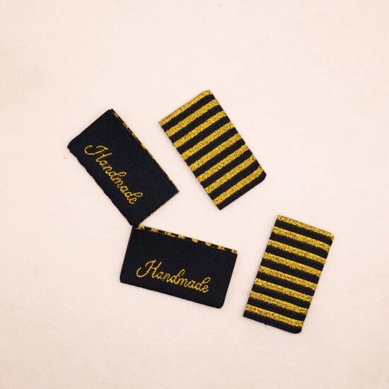 Label 'Handmade' 4pcs loop en label