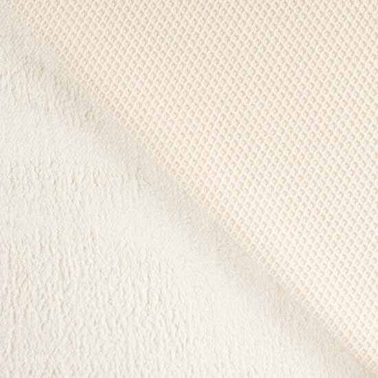 Double Face Boucl&eacute; Offwhite Ecru &ndash; Qjutie Kids k48165-510