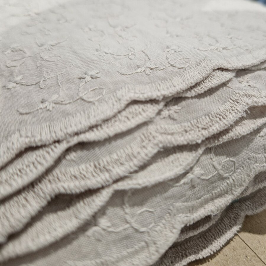 Broderie-modestoffen