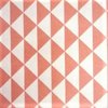 koraal roze wit vaste triangel katoen