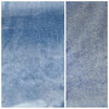 blauw (midden) bamboe katoen fleece