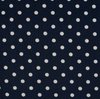 dark blue white dots