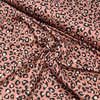 roze-terracotta zwart wit rose gouden luipaard print -  glitter tricot
