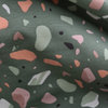 nog 80cm - dusty (donker) groen roze zwart mint salmon terracotta granito - tricot (op=op)