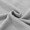 light grey cotton rib jersey fabric