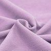 lila (pastel) fijne katoenen Baby Ottoman rib tricot (op=op)